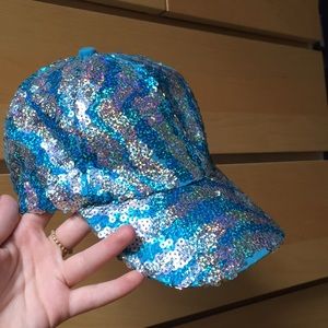 Sequin Cap